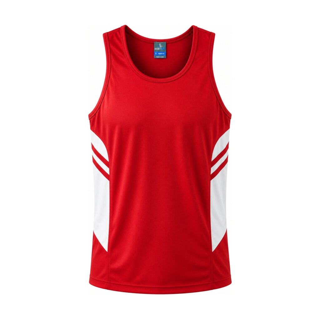 TASMAN MENS SINGLETS