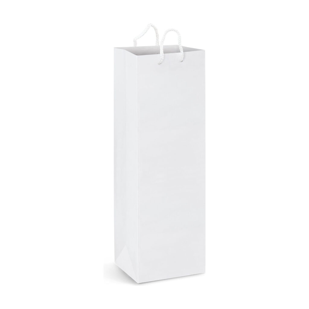 Laminated Paper Wine Bag - Full Colour