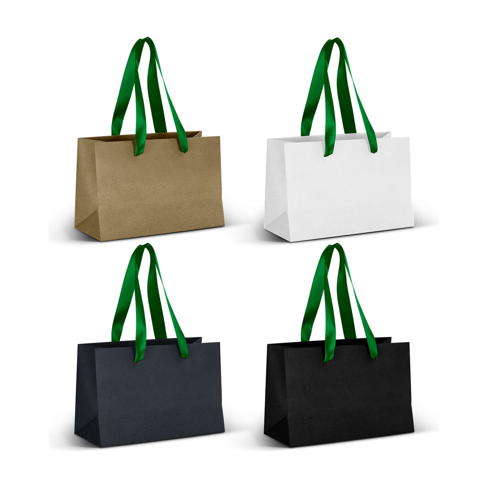 Small Ribbon Handle Paper Bag