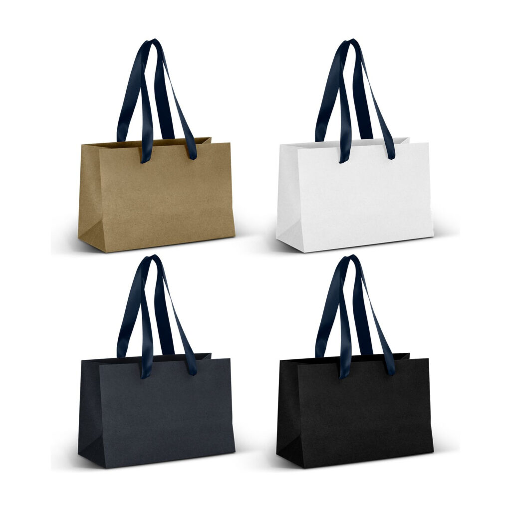 Small Ribbon Handle Paper Bag