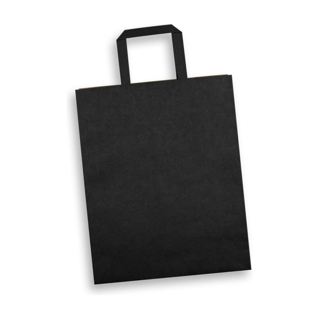 Large Flat Handle Paper Bag Portrait