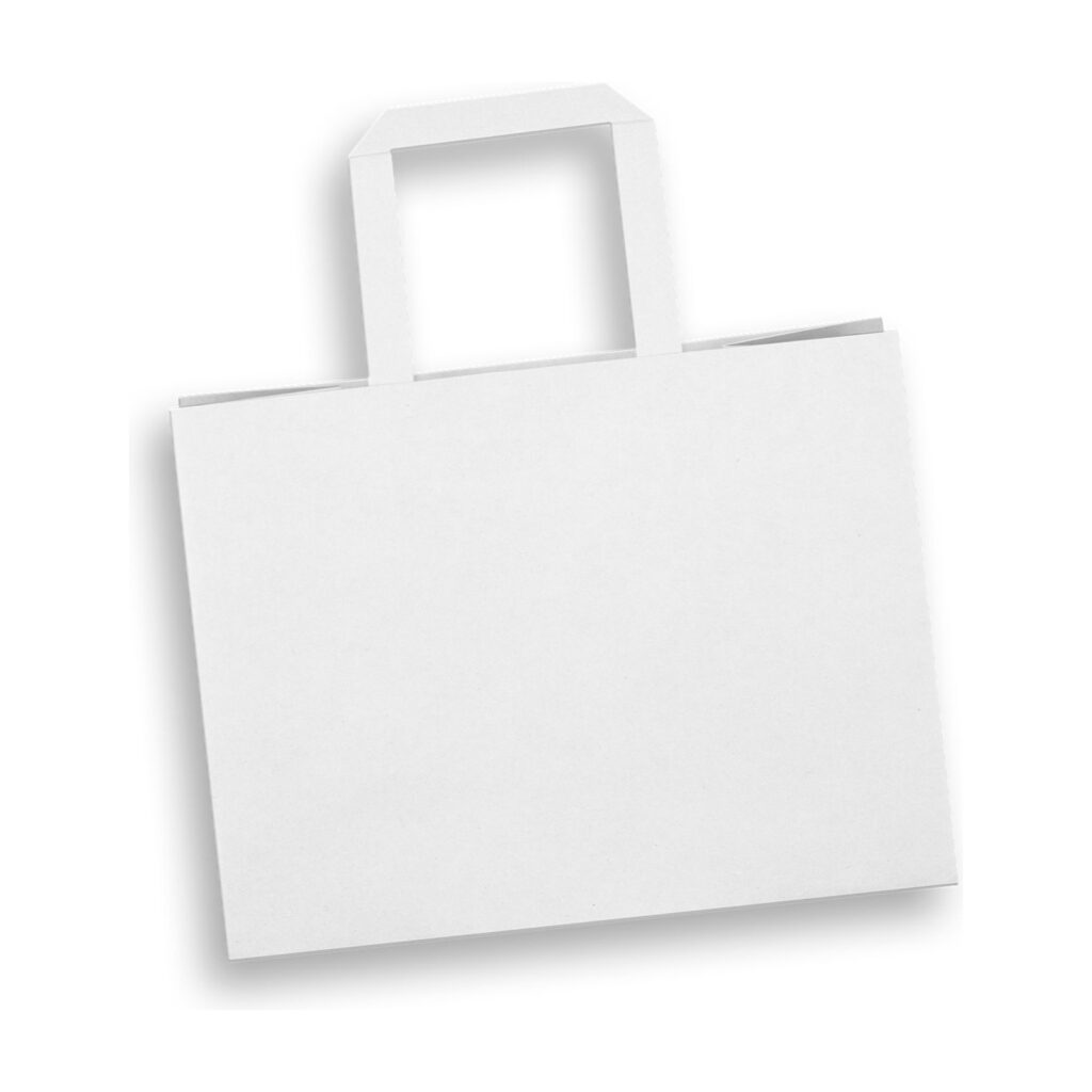 Medium Flat Handle Paper Bag Landscape