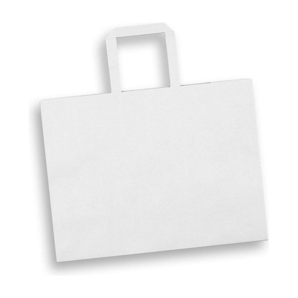 Large Flat Handle Paper Bag Landscape