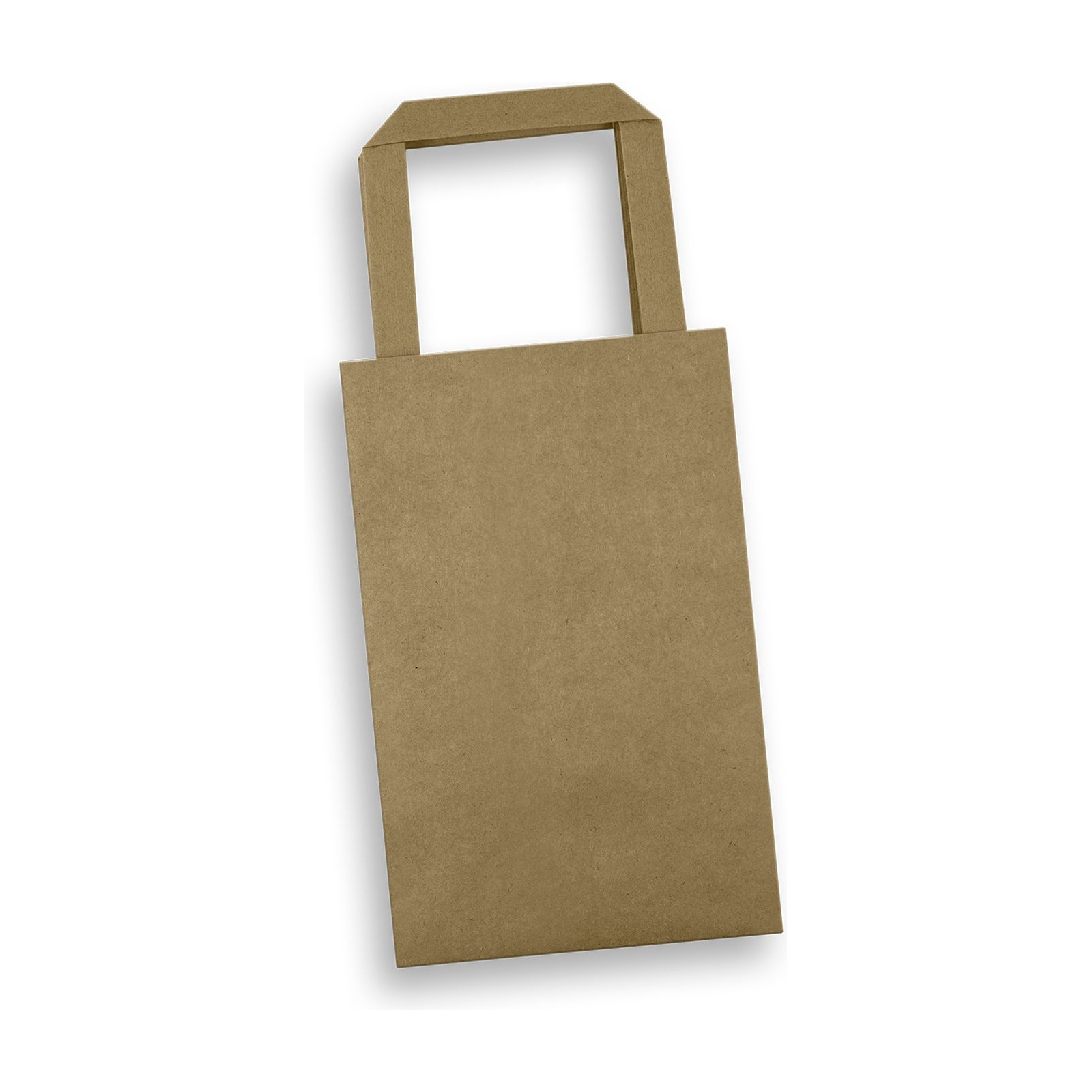 Small Flat Handle Paper Bag Portrait