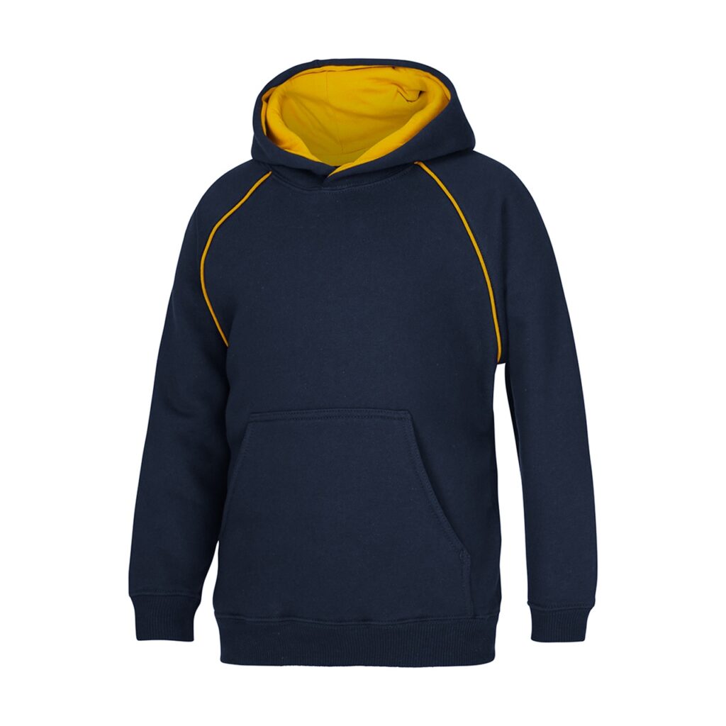 Kids & Adults Contrast Fleecy Hoodie