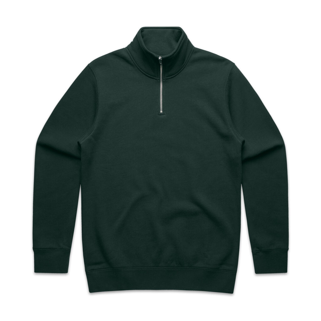 Stencil Half Zip Crew