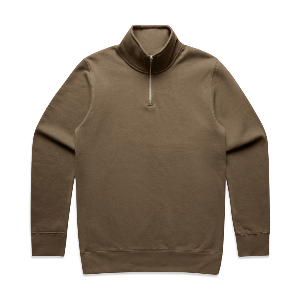Stencil Half Zip Crew