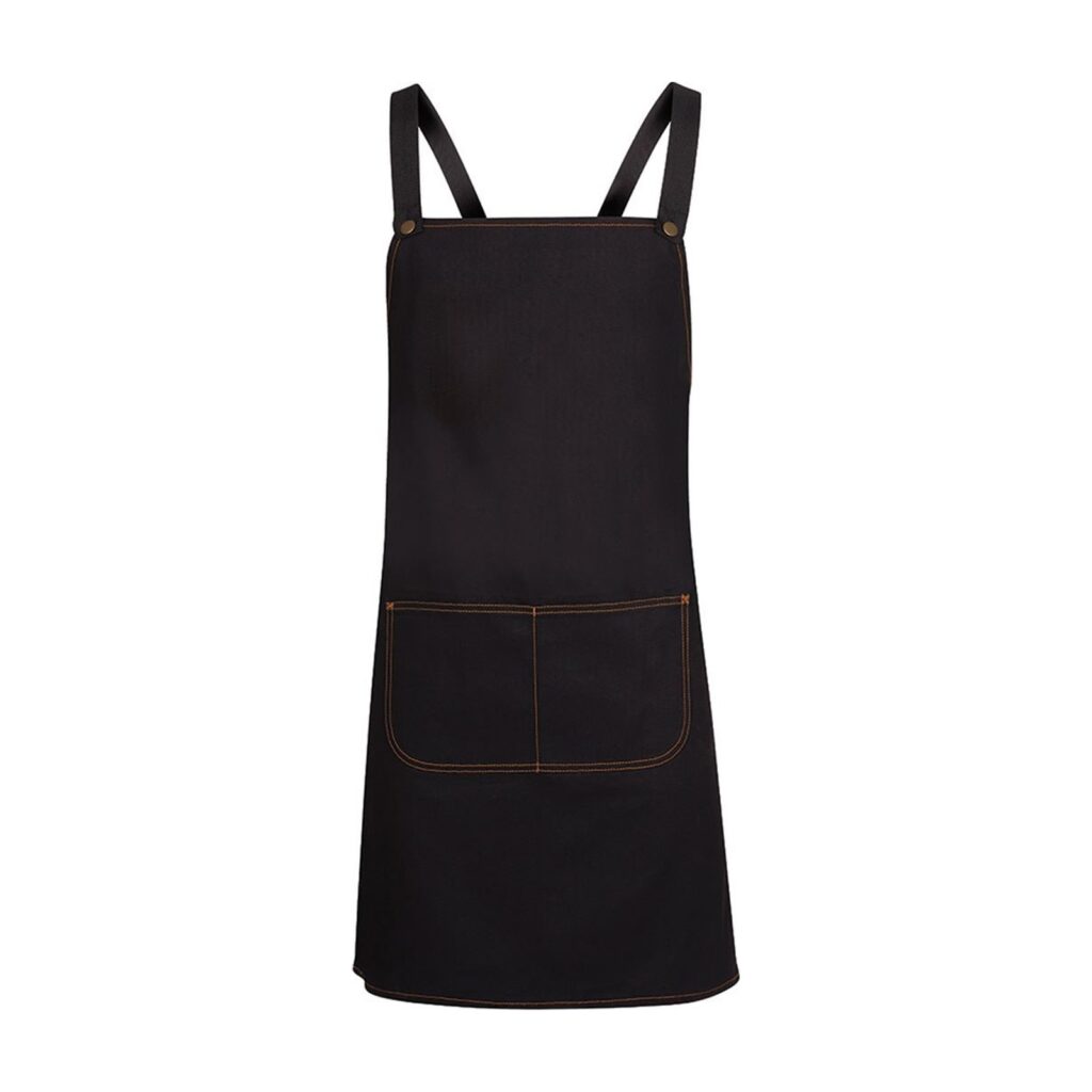 Cross Back Denim Apron (Without Straps)