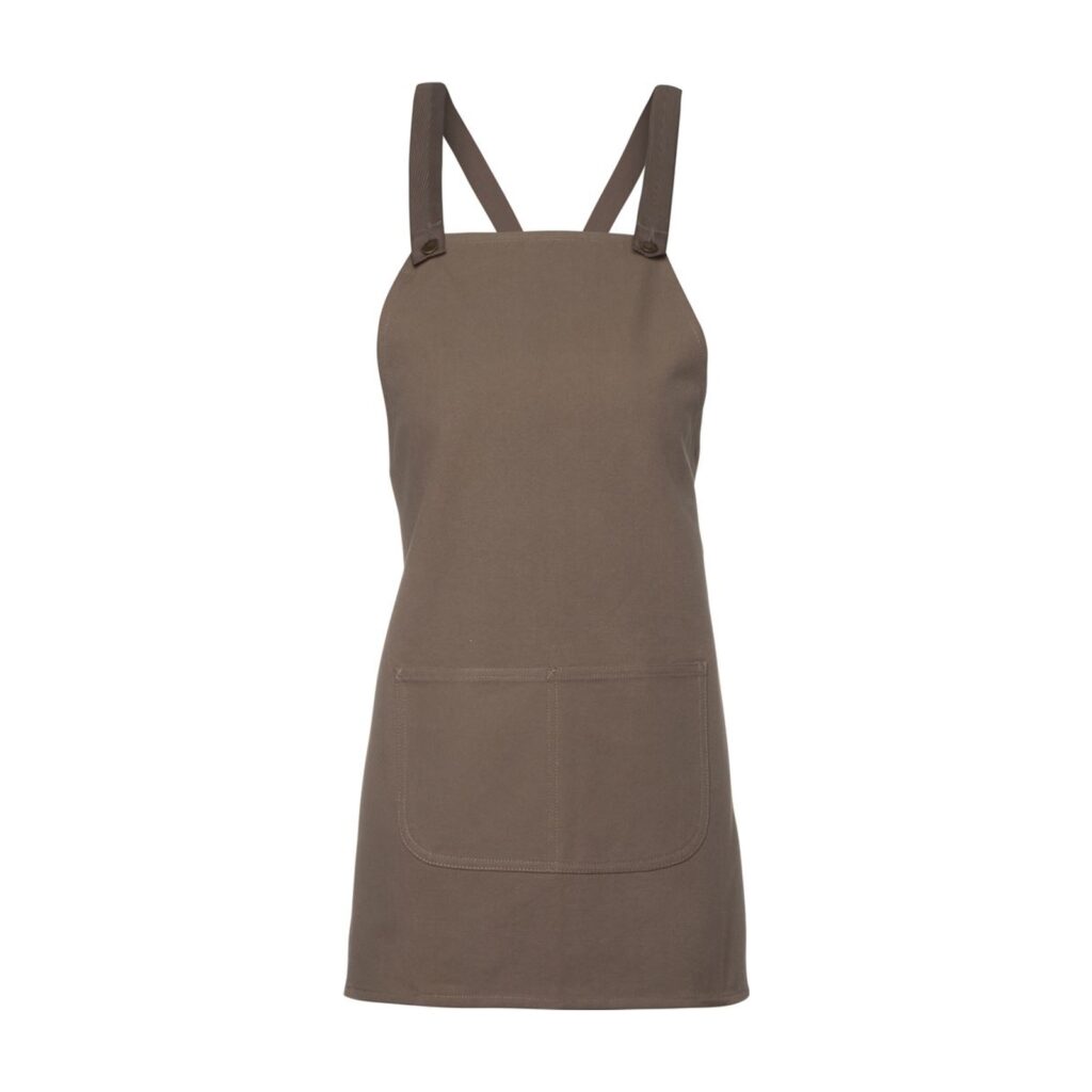 Cross Back 65x71 Bib Canvas Apron (Without Straps)