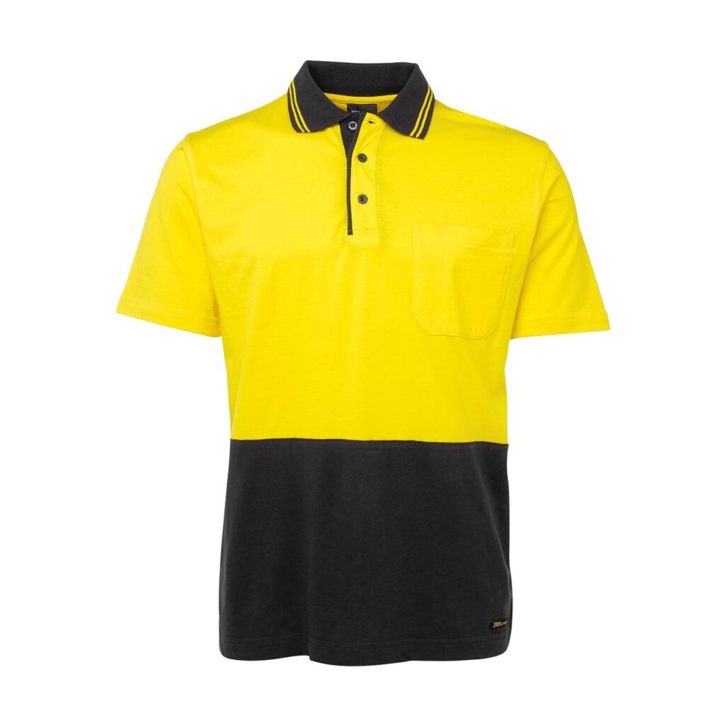 Hi Vis S/S Cotton Polo