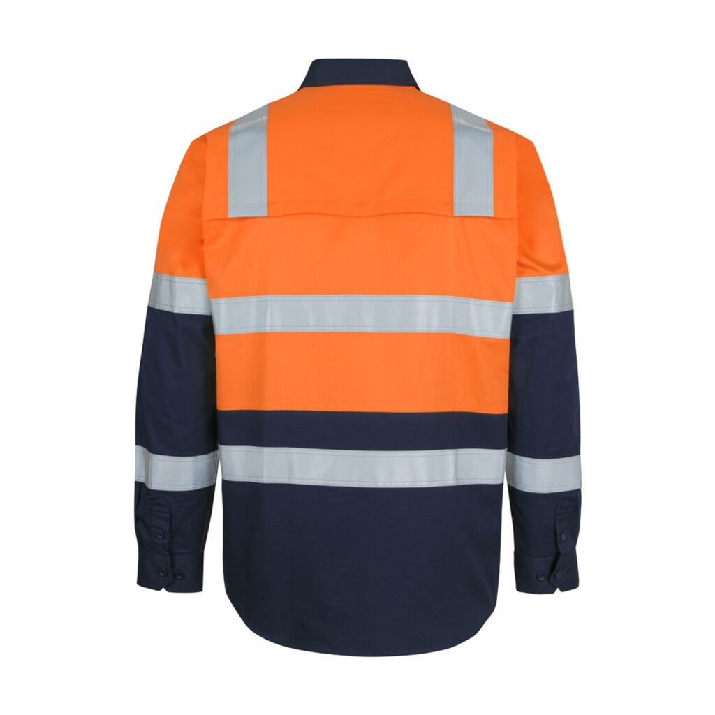 Hi Vis (D+N) L/S 150G Level 3 Work Shirt