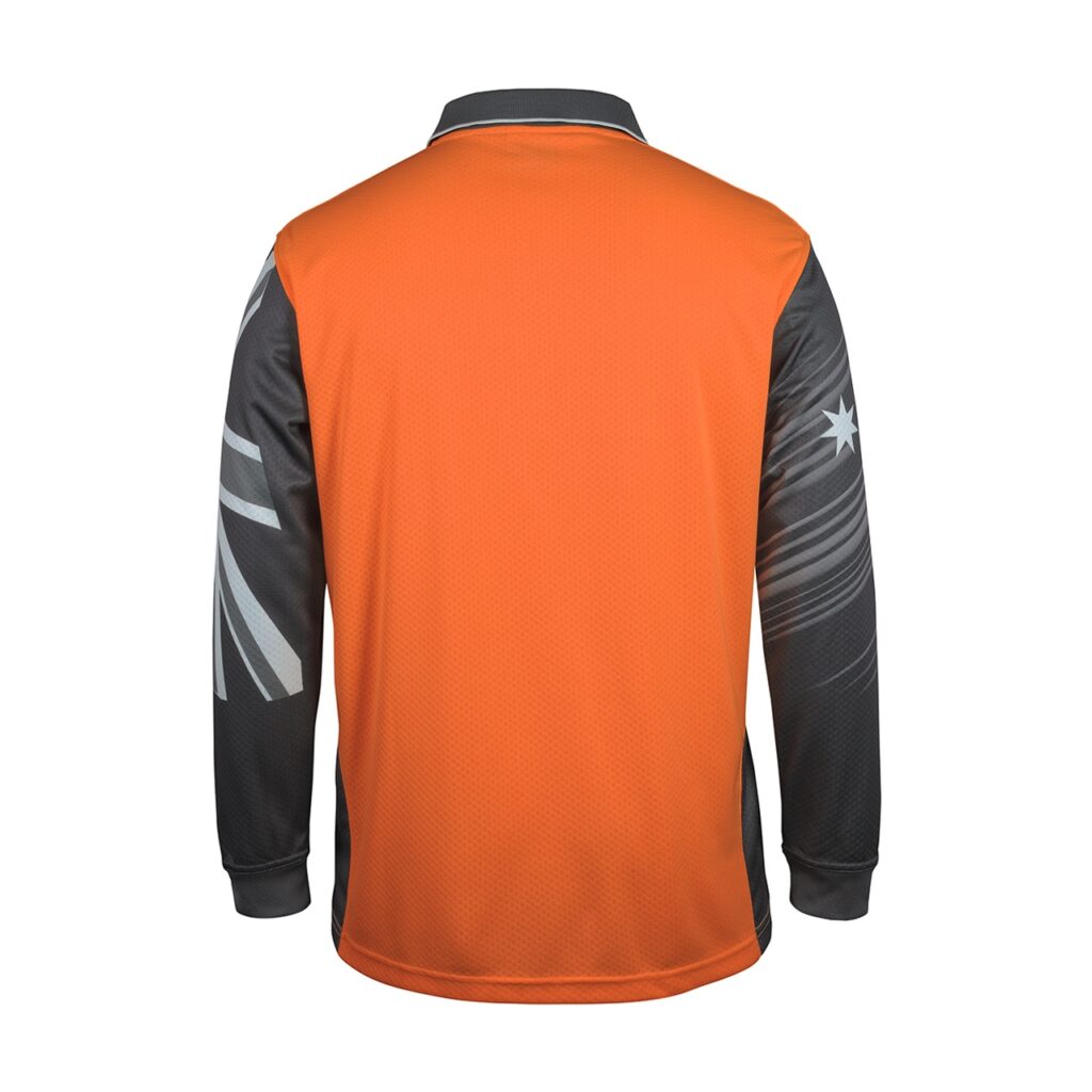 Hi Vis L/S Southern Cross Polo