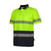 Hi Vis S/S Segmented Tape Polo thumbnail 3