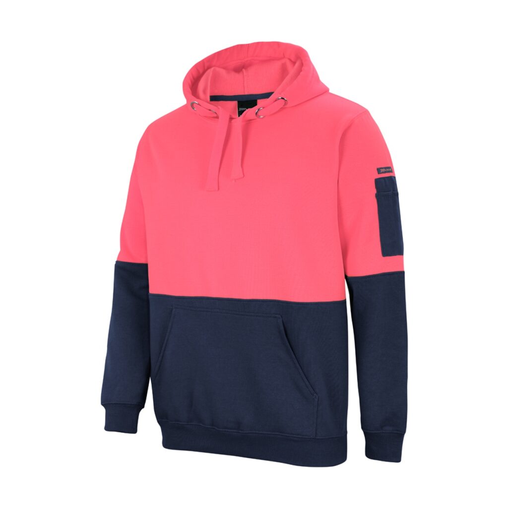 Hi Vis Pull Over Hoodie