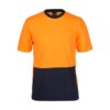 Hi Vis Crew Neck Cotton T-Shirt thumbnail 1