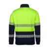 Hi Vis 1/2 Zip Segmented Tape Fleecy thumbnail 2