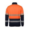 Hi Vis 1/2 Zip Segmented Tape Fleecy thumbnail 4