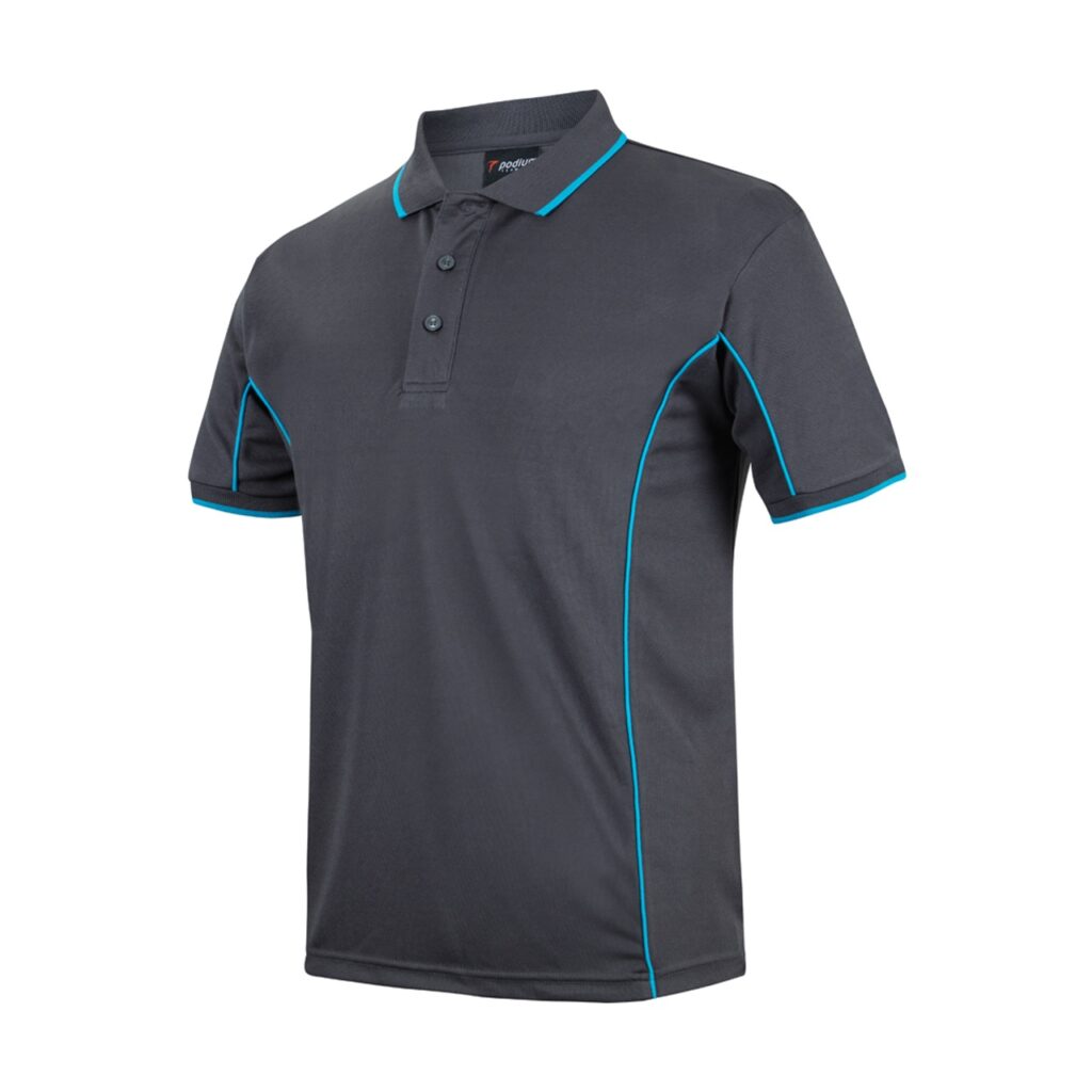 Podium S/S Piping Polo