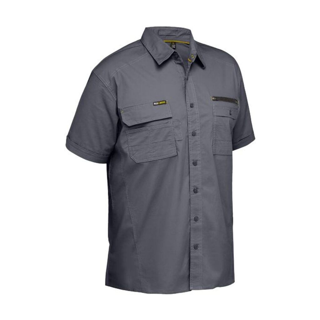 Flx & Move™ Short Sleeve Utility Work Shirt
