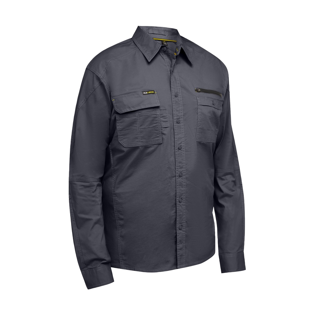Flx &amp; Move™ Long Sleeve Utility Work Shirt