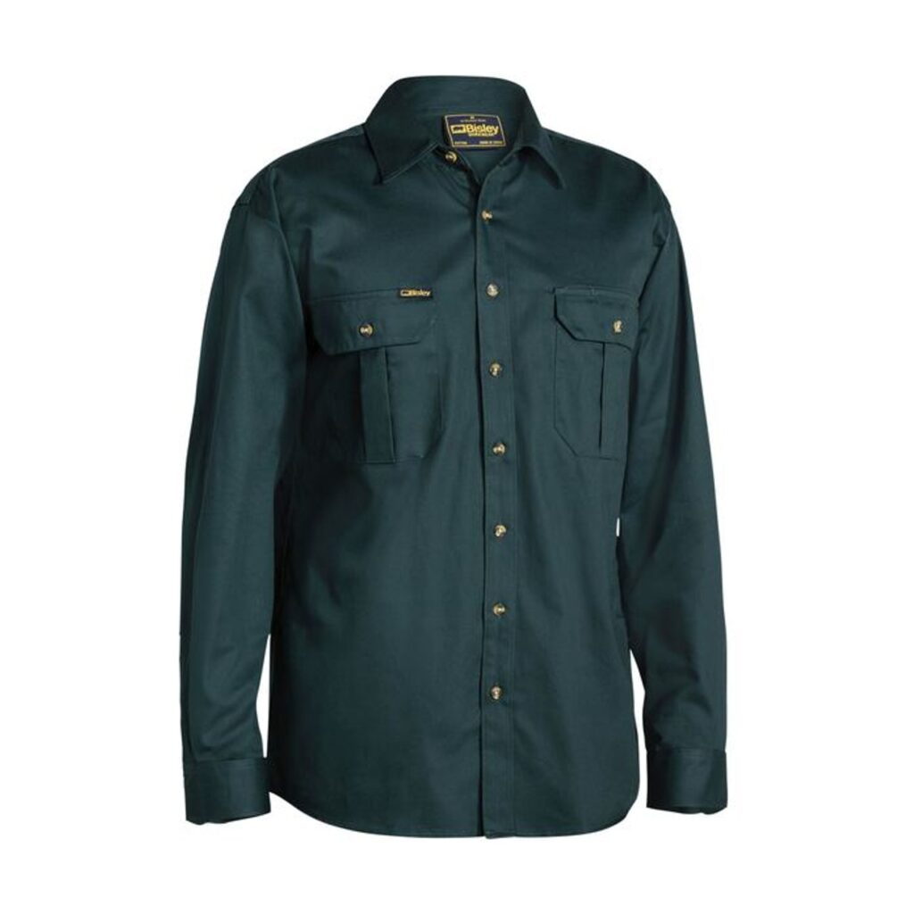 Original Cotton Drill Shirt - Long Sleeve