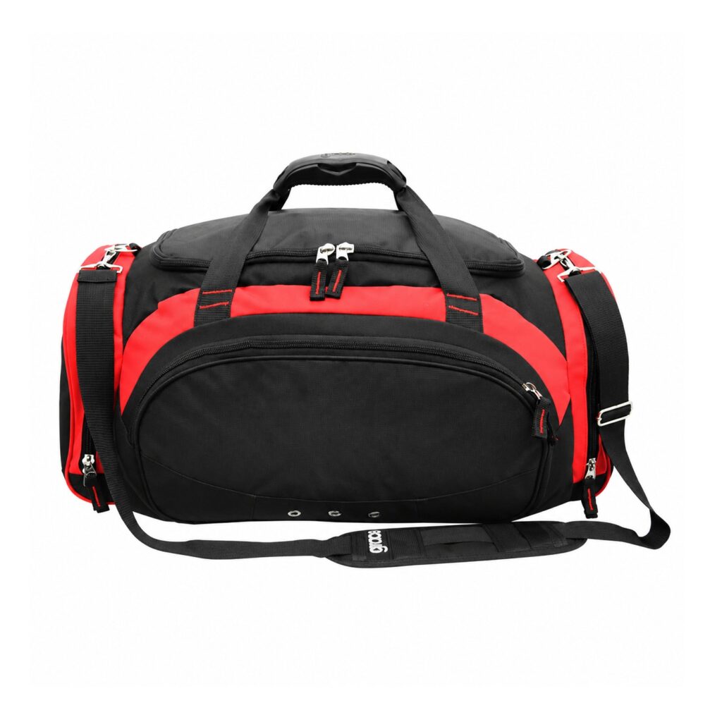Orion Sports Bag – Black/Red