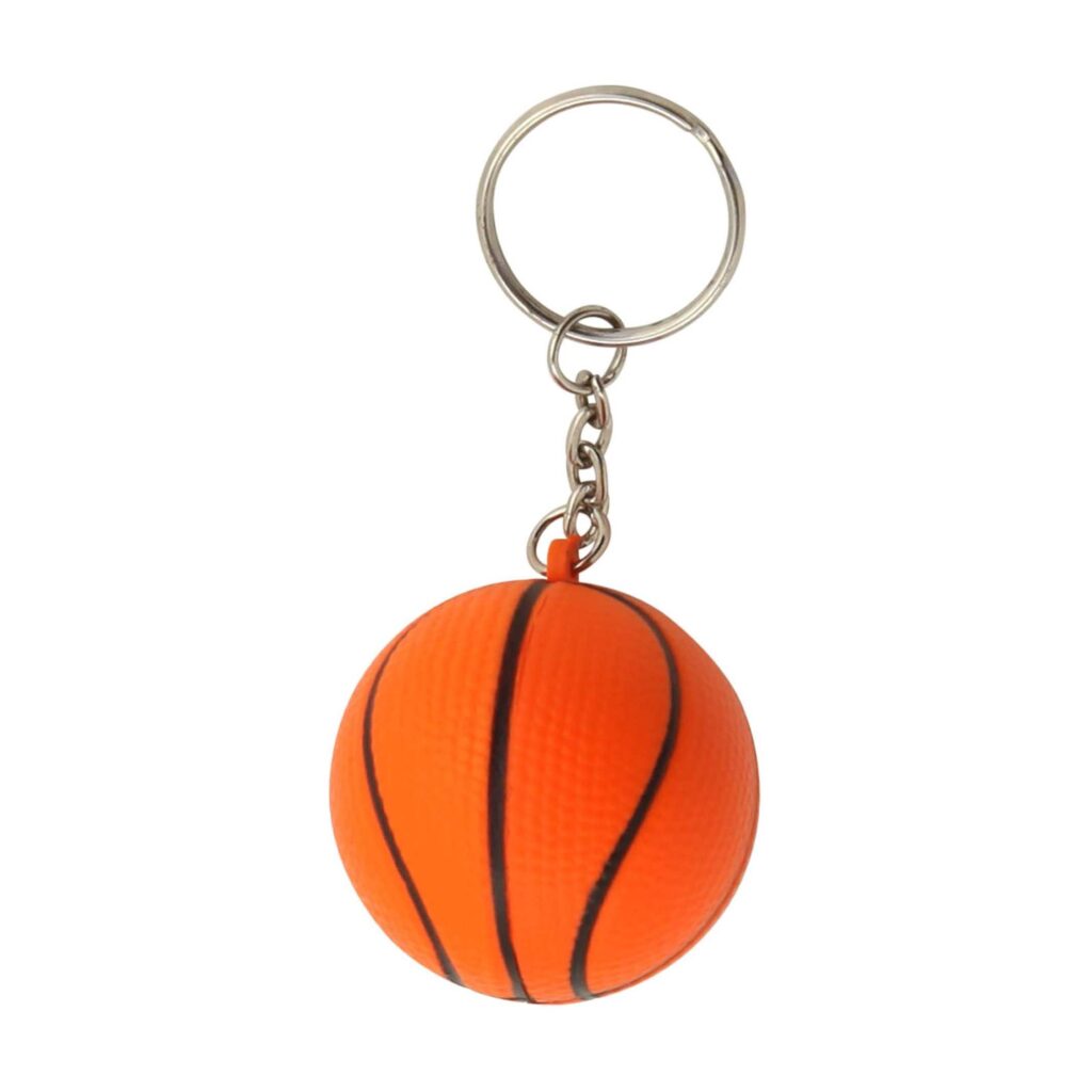 Stress Basketball Key Ring