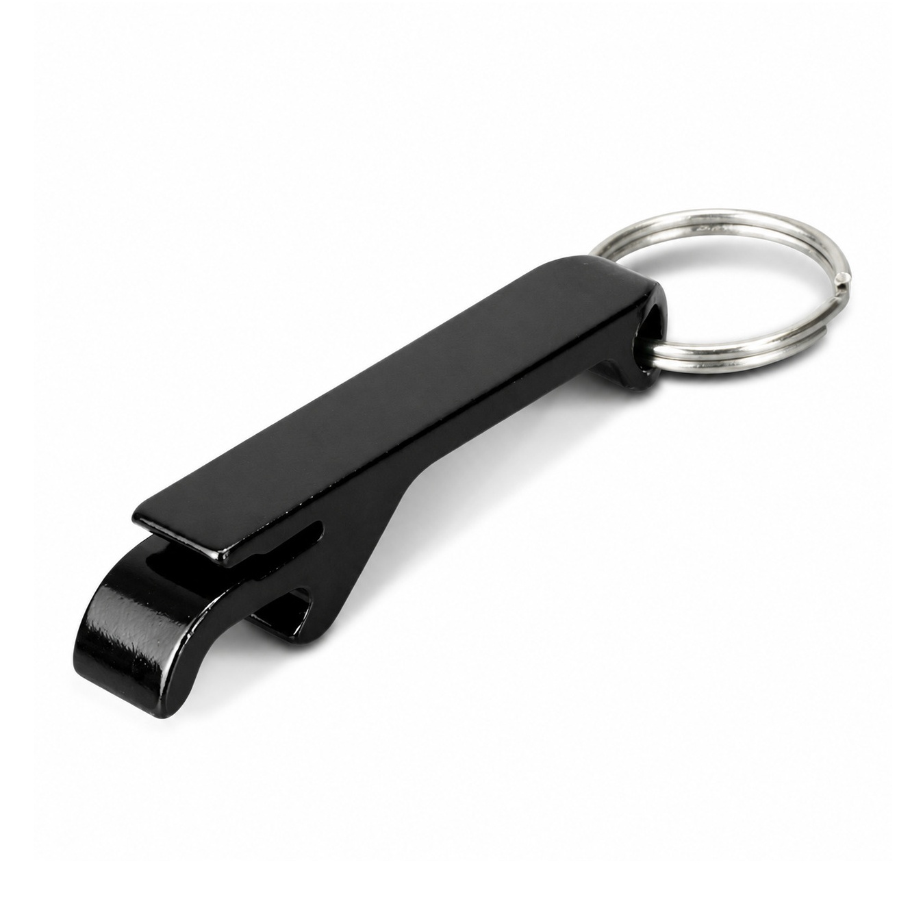 Snappy Metal Bottle Opener Key Ring