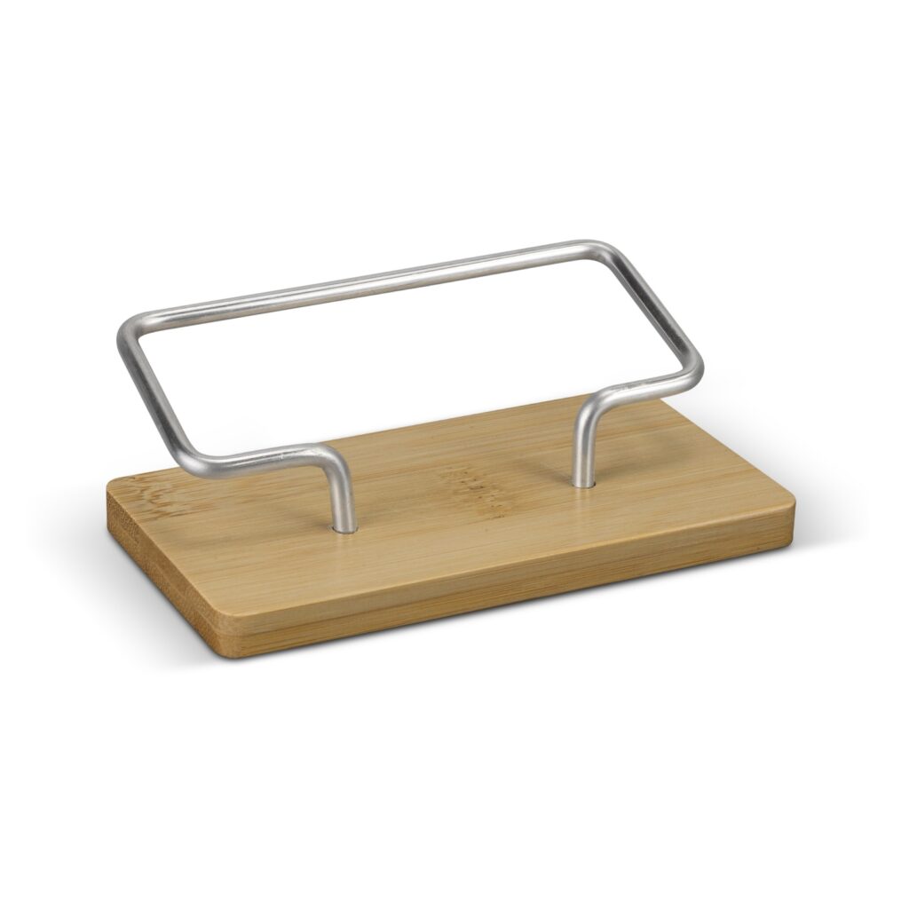 Bamboo Business Card Stand