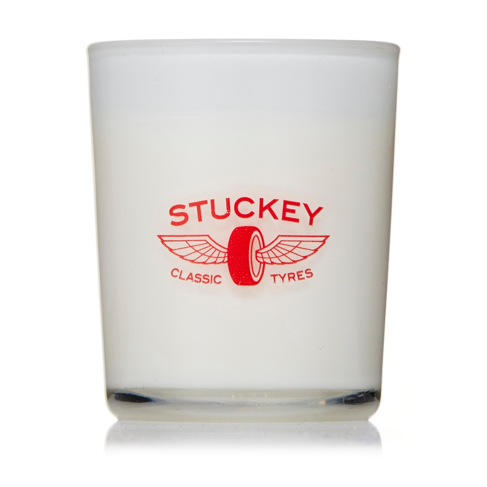 Glass Candle in Cylinder Box