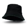 Raw Edge Bucket Hat