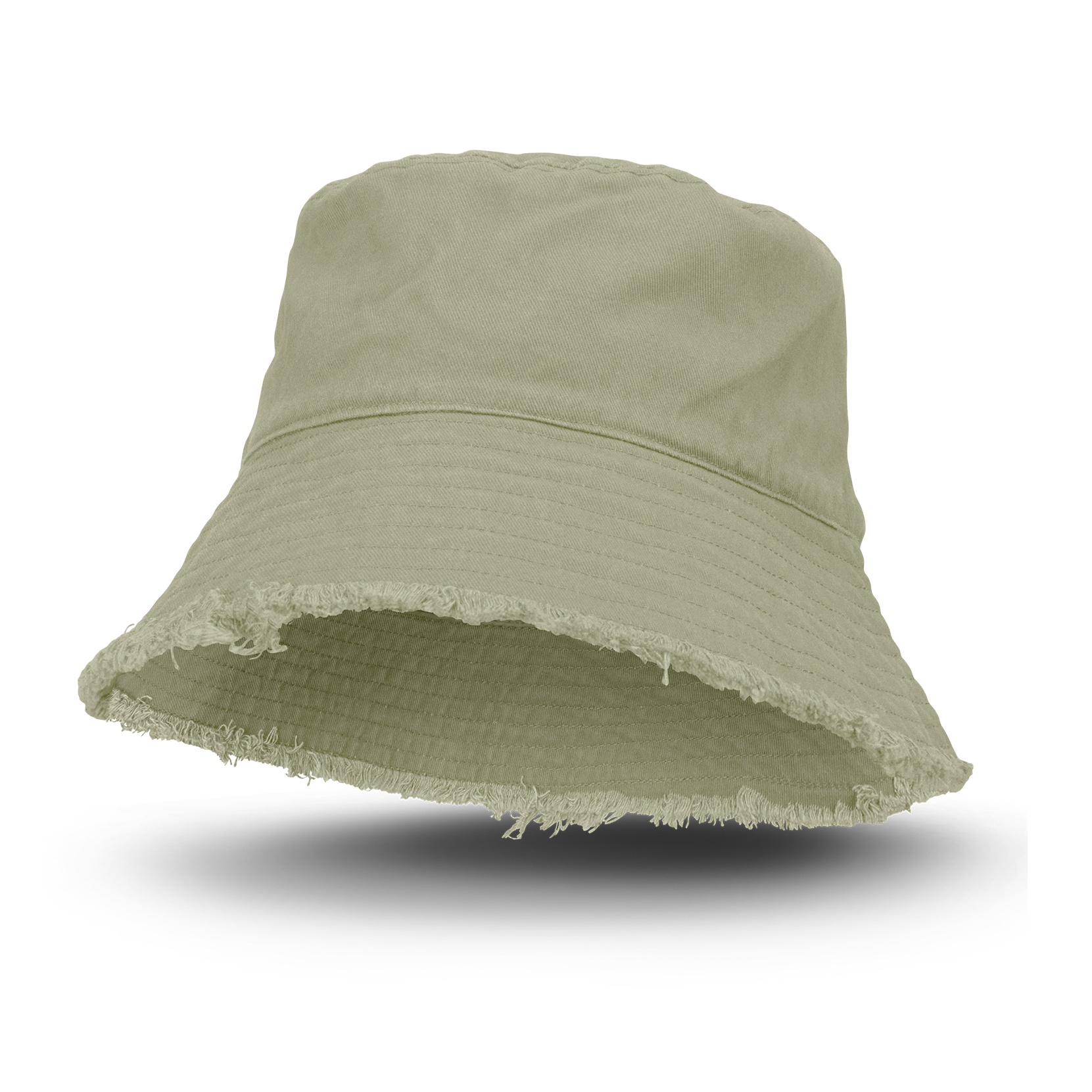 Raw Edge Bucket Hat