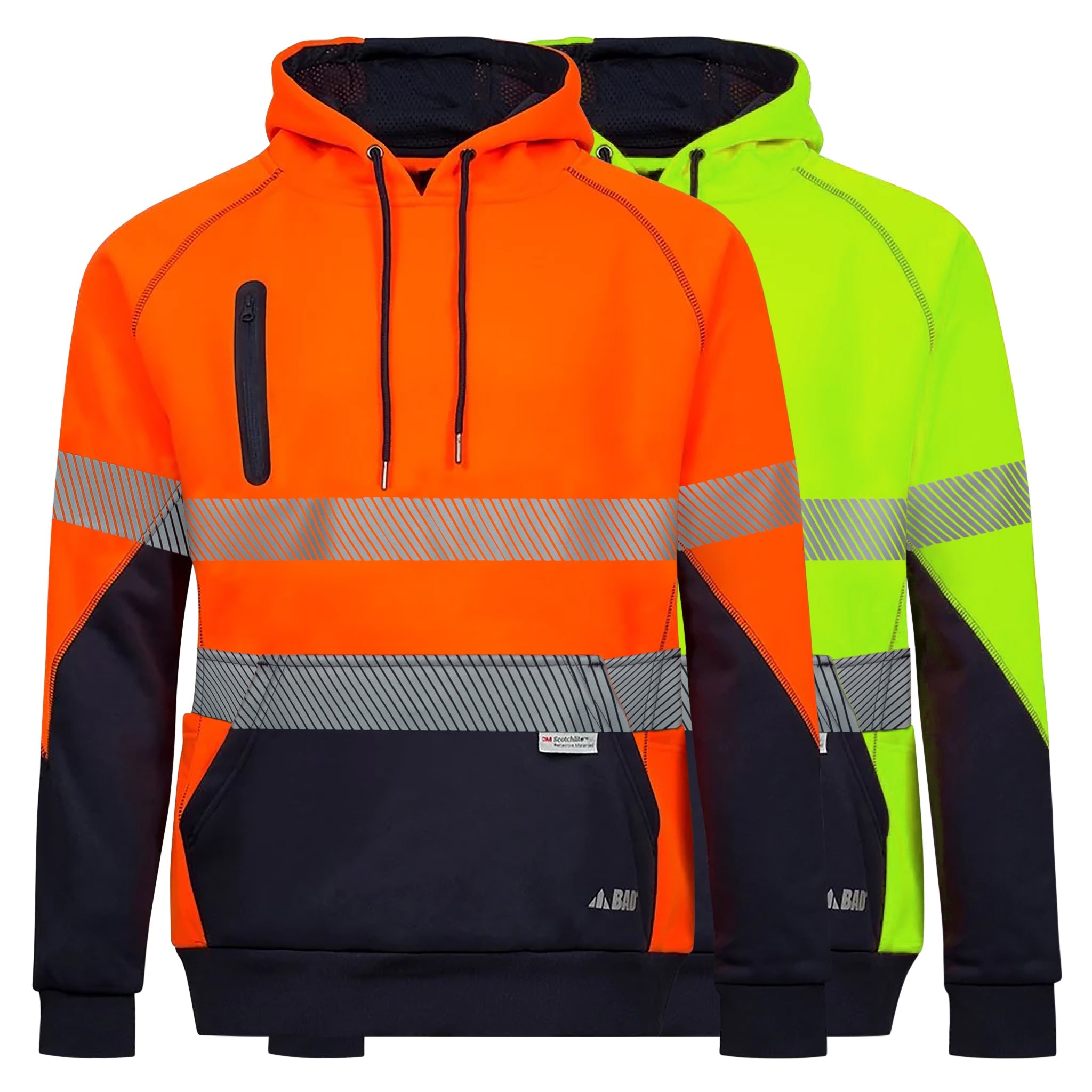 BAD 3M Tape Hi-Vis Hoodie