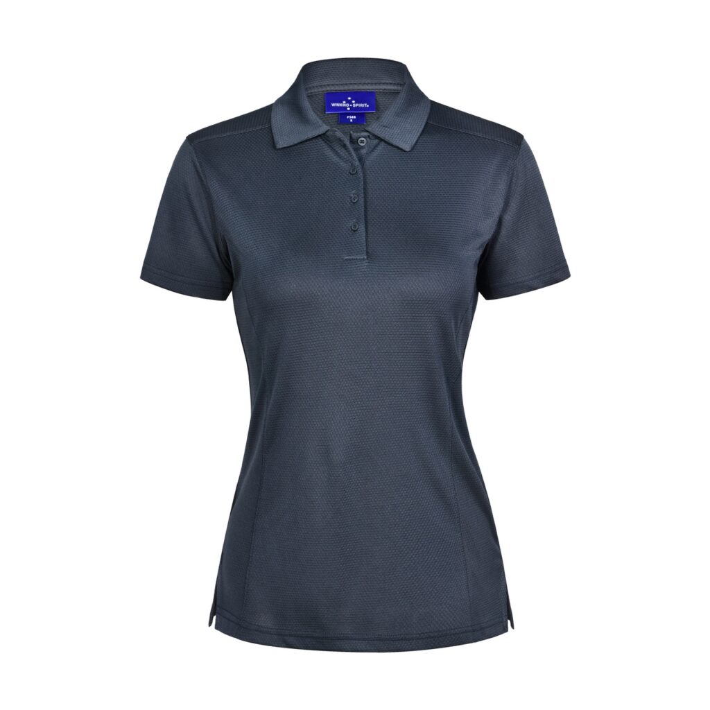 BAMBOO CHARCOAL CORPORATE SHORT SLEEVE POLO Ladies
