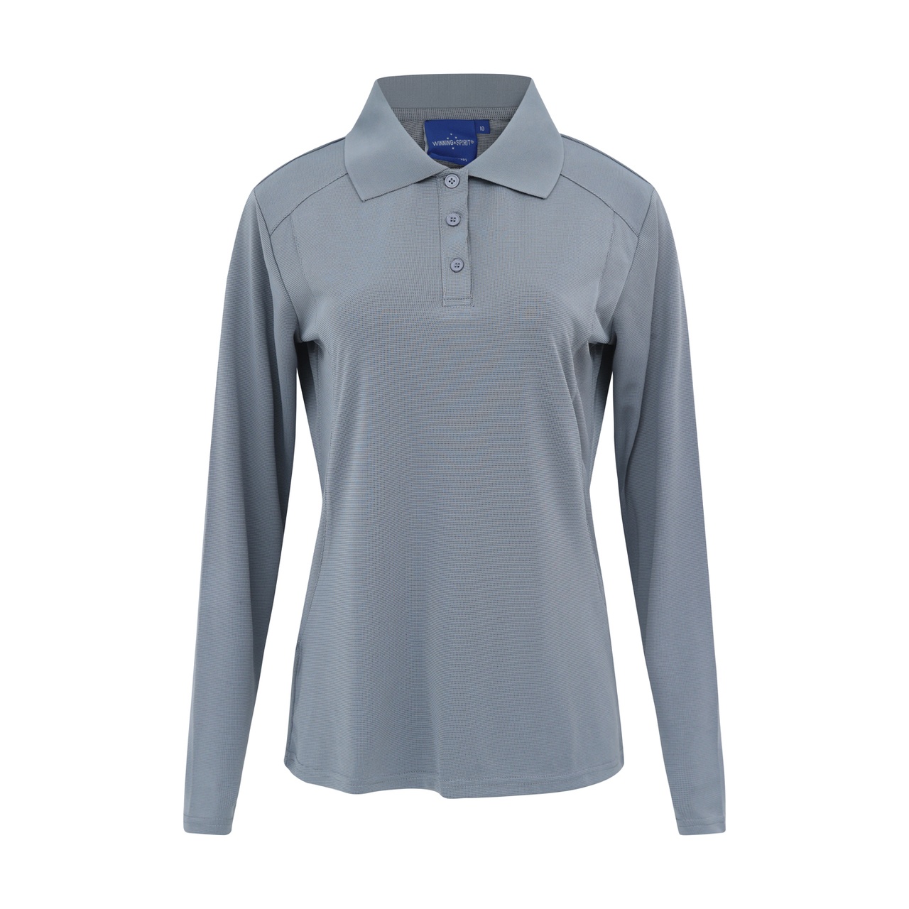 LUCKY BAMBOO LONG SLEEVE POLO Ladies
