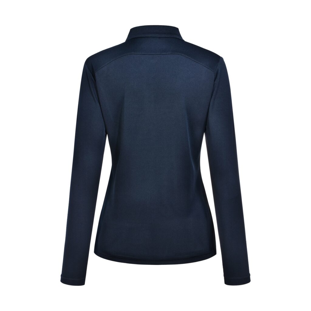 LUCKY BAMBOO LONG SLEEVE POLO Ladies