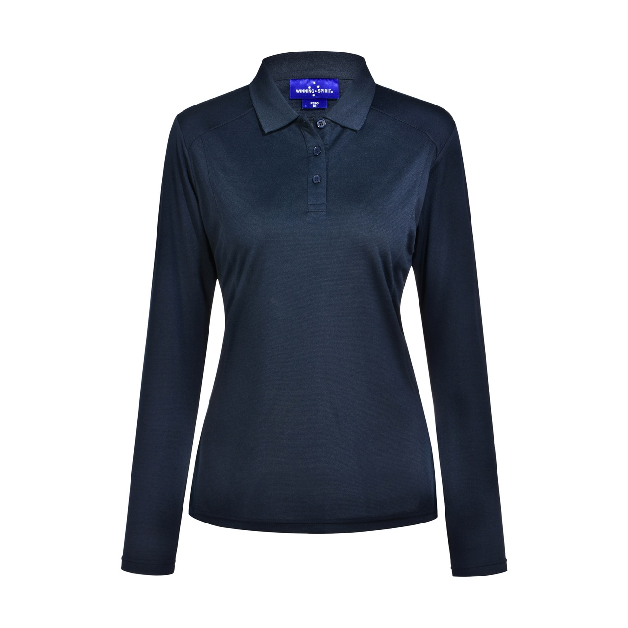 LUCKY BAMBOO LONG SLEEVE POLO Ladies
