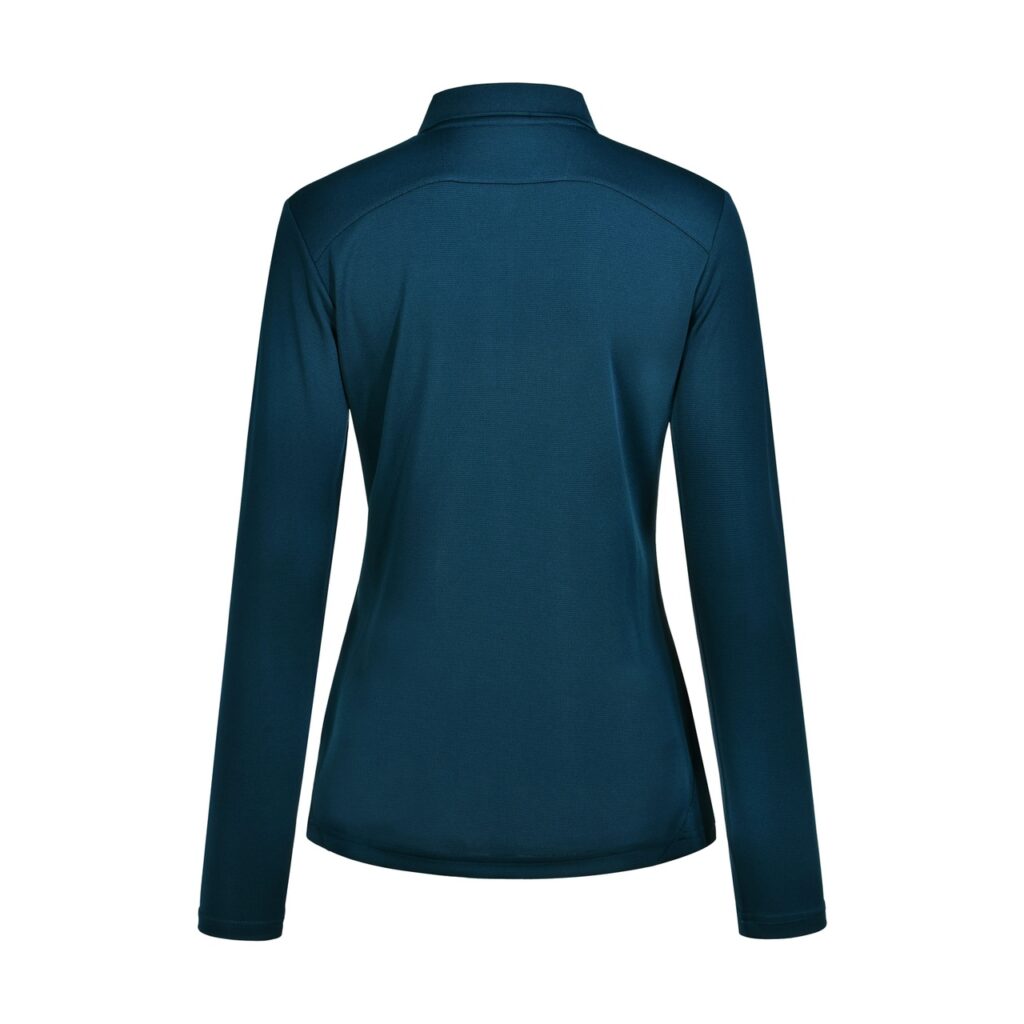 LUCKY BAMBOO LONG SLEEVE POLO Ladies