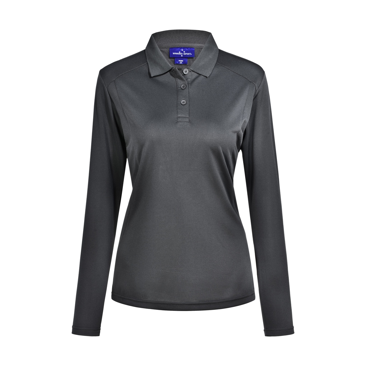 LUCKY BAMBOO LONG SLEEVE POLO Ladies