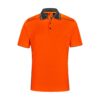 UNISEX HI-VIS BAMBOO CHARCOAL VENTED SS POLO thumbnail 1