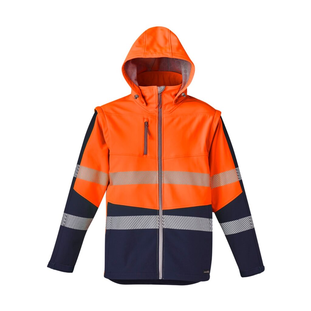 Unisex Streetworx 2 In 1 Stretch Softshell Jacket